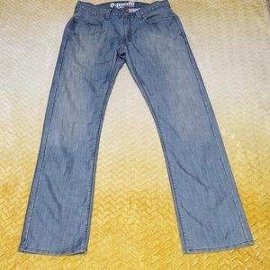 Men's Denizen Jeans By Levi's 218 Slim Straight Size 33 X 32 (See actual). EUC.